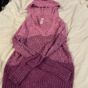 Child’s Pink Gradient Sweater